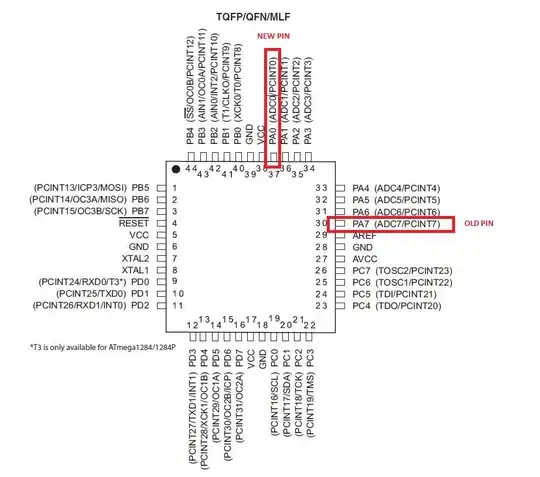 Datasheet pinout