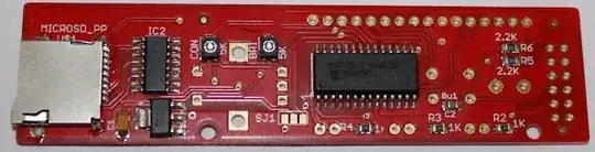 Photo of PCB Photo of PCB