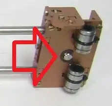 X-axis idler end