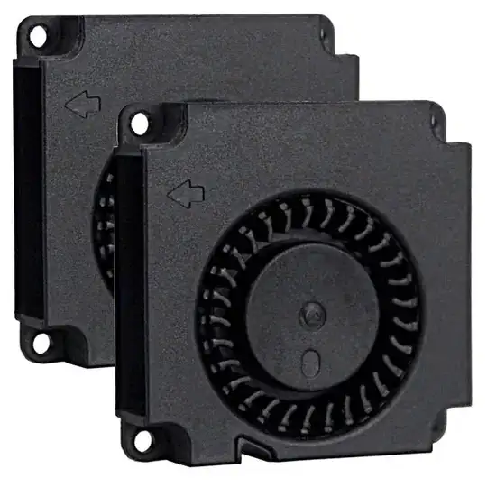 Wathai 40x40x10mm 40mm 12V Brushless Turbo Blower Centrifugal Fan 2Pin