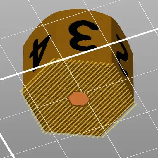 PrusaSlicer 3D rendering of what the model should look like