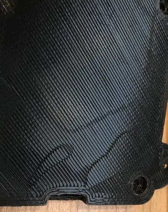 Seams in first layers