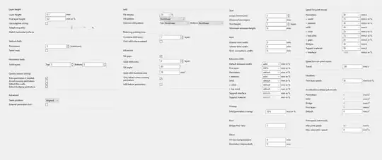 Slic3r settings