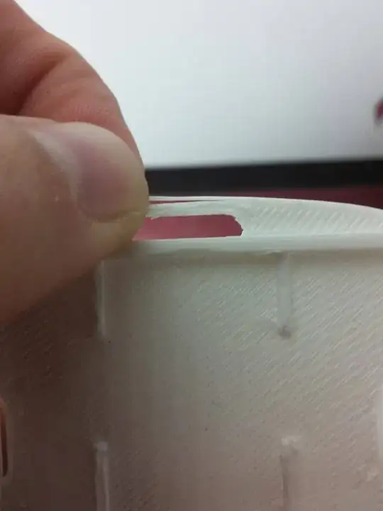 Detached print wall