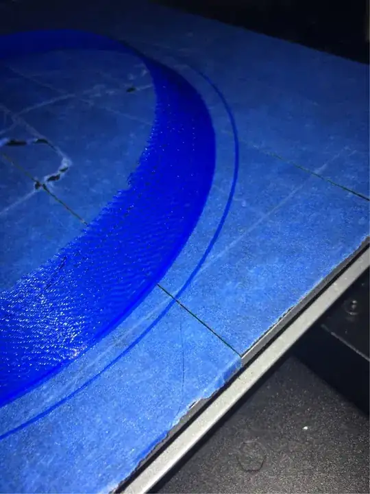 Under extrusion #2 Under extrusion #2