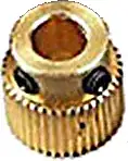 Filament feeder grinder thingy (knurled knob)