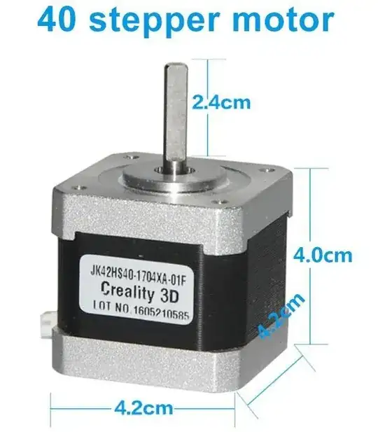 A 42-40 stepper motor A 42-40 stepper motor