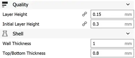 Cura settings 1