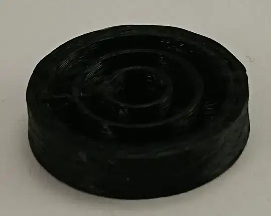 cylinder with 20% concentric infill and 3 perimeters shells