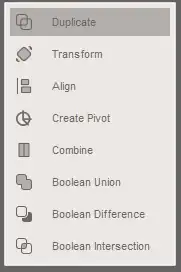 Combine Menu