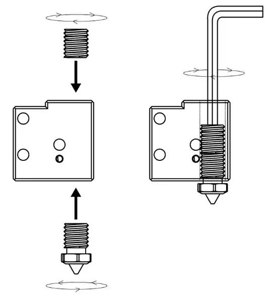 Volcano adapter top mounting