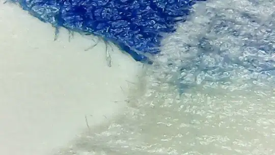 white over blue