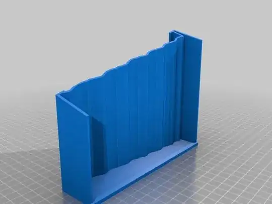 Expected finished print