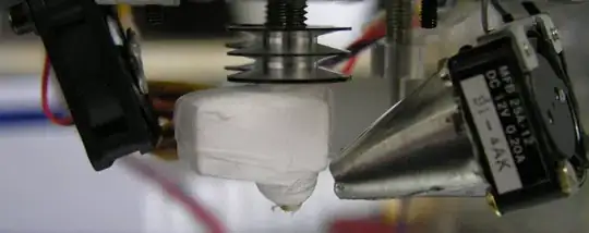 Teflon tape isolated extruder