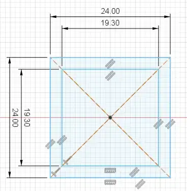Resulting dimensions