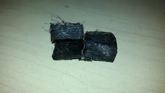 First example of poorly printed cube First example of poorly printed cube