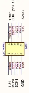 EXP1 wiring for Arduino Uno