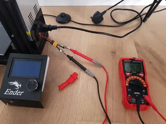 Multimeter reading