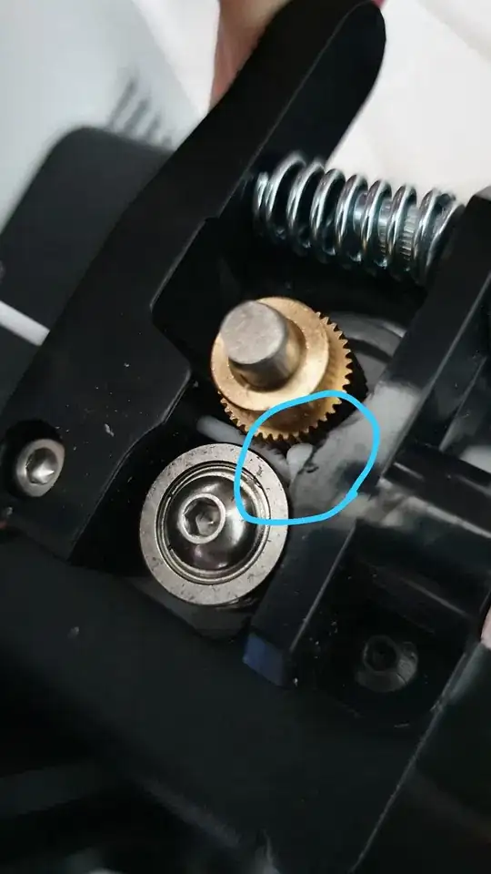 Filament jam