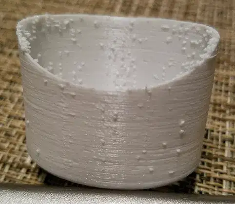 Cura printed object