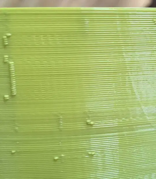 Print layer effect