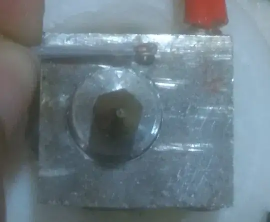 Thermistor setup