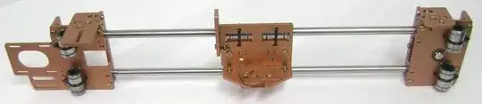X-axis arm of P3Steel