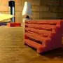 Bridging performance test, with infill drop - side view
