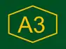 A3 Motorway shield}}