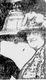 "Mrs. Alice Harriman" in 1923, in the Lewiston Evening Journal.