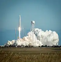 Launch of the Antares launch vehicle on 21 April 2013