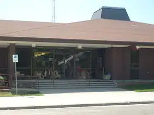 Fallon County Courthouse in Baker