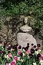 Bronze bust of Empress Elisabeth, who was a frequent visitor