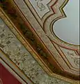 Victorian painted plaster ceiling (closeup), Great Drawing Room.
