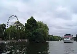 Deadwater Ait from downstream