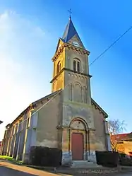 The church in Béchamps