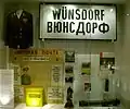 Display case of Soviet forces in Germany