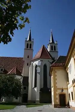 Church of the former abbey