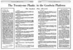 Goodwin Plan Platform July 1918