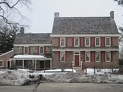 James Whitall Jr. House, built in 1766 in National Park, New Jersey