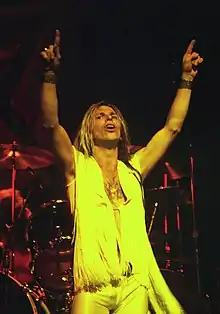 Jim "Dandy" Mangrum onstage in 1973