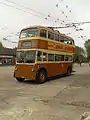 Former Maidstone trolleybus No.72, made by Sunbeam in 1947.