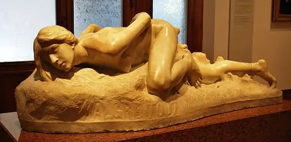 Malgré Tout ting of the India Oaxaqueña by Ramón Cano Manilla.