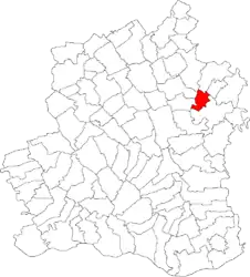 Location in Teleorman County