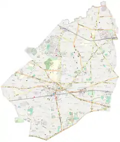 Hōya Station is located in Nishitōkyō city