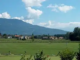 A general view of Veigy-Foncenex