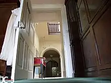 View of main corridor