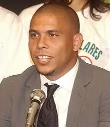 Soccer player Ronaldo: African and Portuguese ancestry.