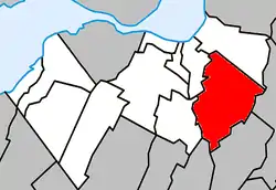 Location within Roussillon RCM