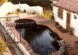 Pool connected to one of the guest houses